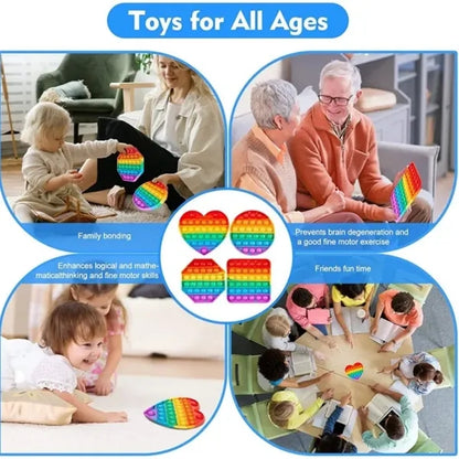 Push Pop Square Fidget Sensory Toys