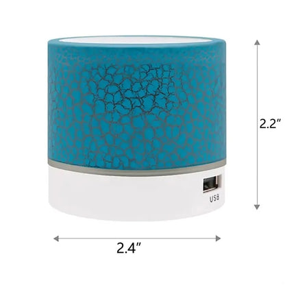 Portable Wireless Mini Speaker with LED Light