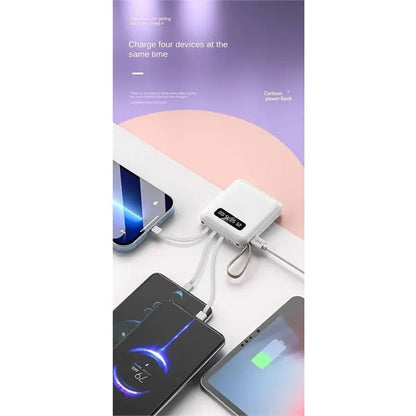 6000mAh Mini Power Bank With Digital Display