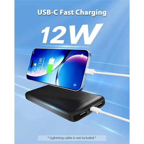 8000mAh Dual USB Portable Power Bank