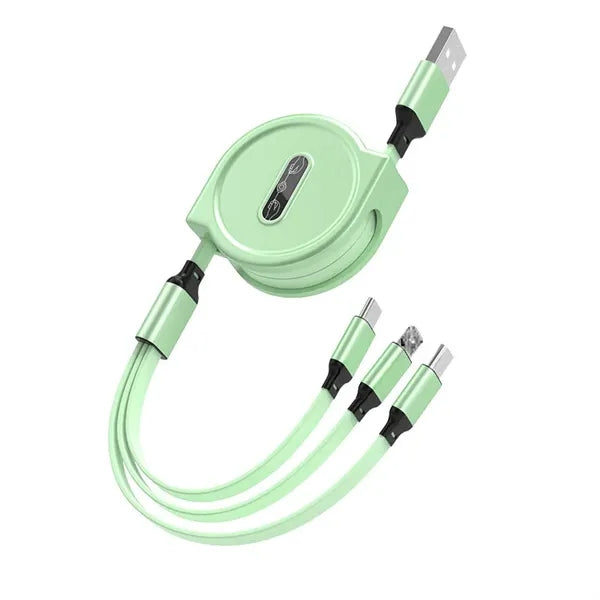 Retractable 3In1 Charge