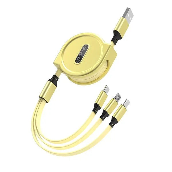 Retractable 3In1 Charge