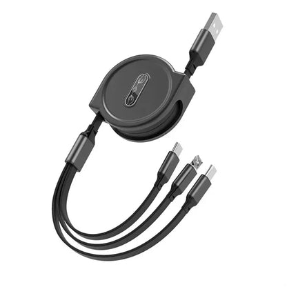 Retractable 3In1 Charge