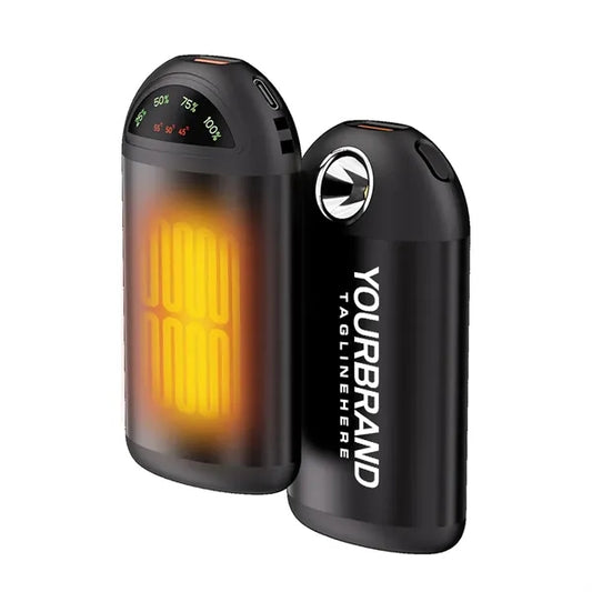 Rechargeable Handheld Warmer with Flashlight