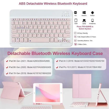 All Size Apple Pad Case with Bluetooth Keyboard