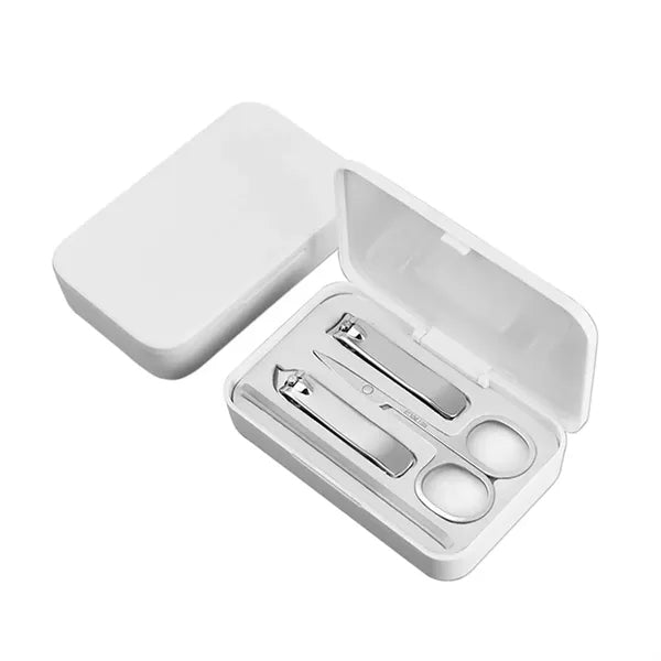 4-Piece Stainless Steel Nail Set in Case