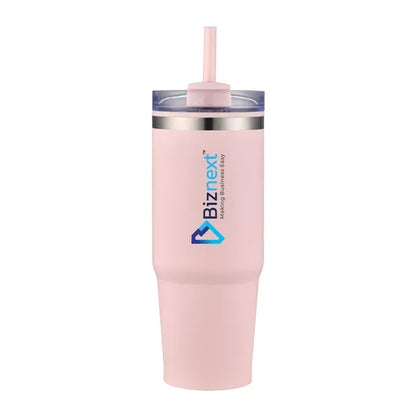 30 oz Travel Tumbler with Straw