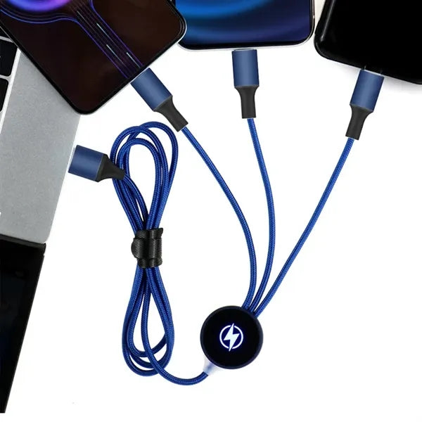 3 in 1 LIGHT-UP Charging Cable