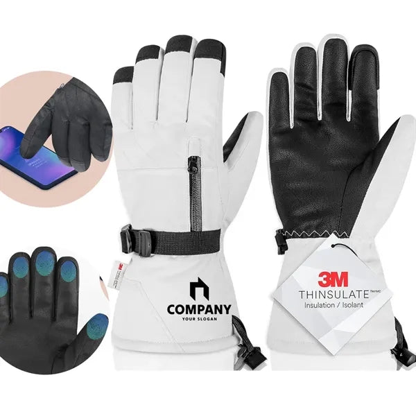 Waterproof Touchscreen Ski Gloves