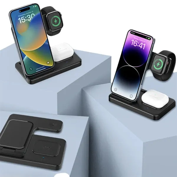 Wireless Charger,3 in 1 Charging Station