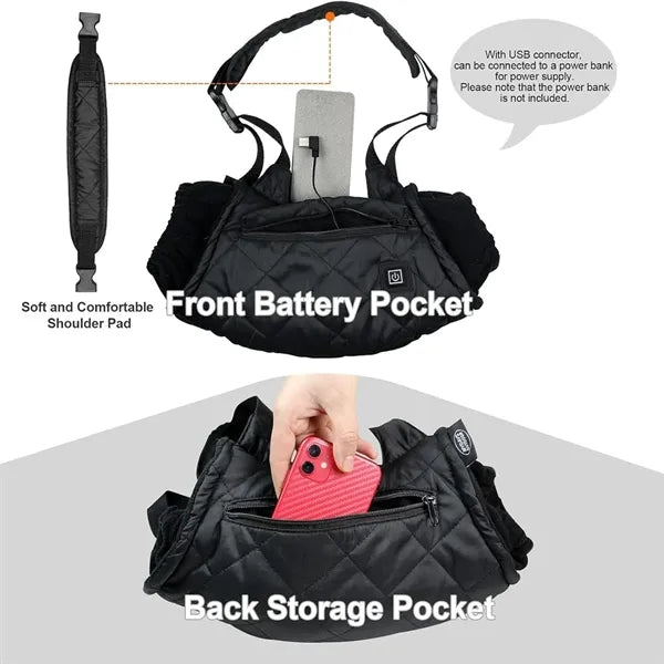 Heated Hand Warming Outdoor Sports Warm Muffs