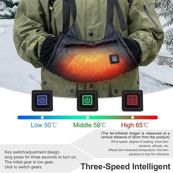 Heated Hand Warming Outdoor Sports Warm Muffs