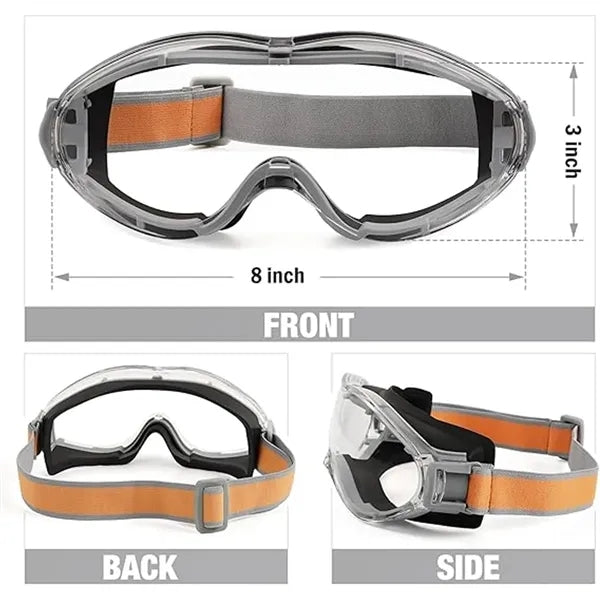 Anti Fog Clear Lens Goggles