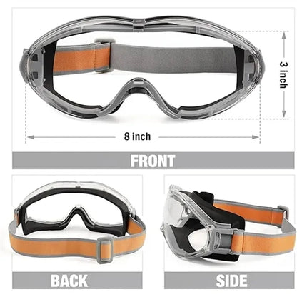 Anti Fog Clear Lens Goggles