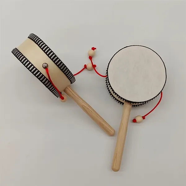 Drum-Shaped Rattle