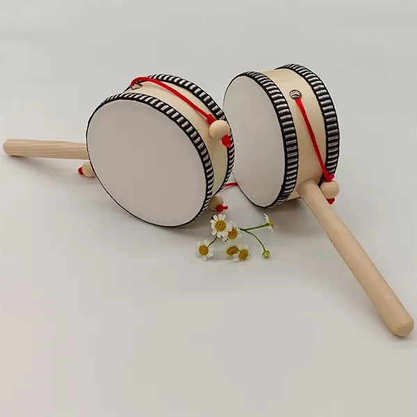 Drum-Shaped Rattle