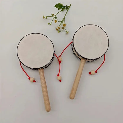 Drum-Shaped Rattle