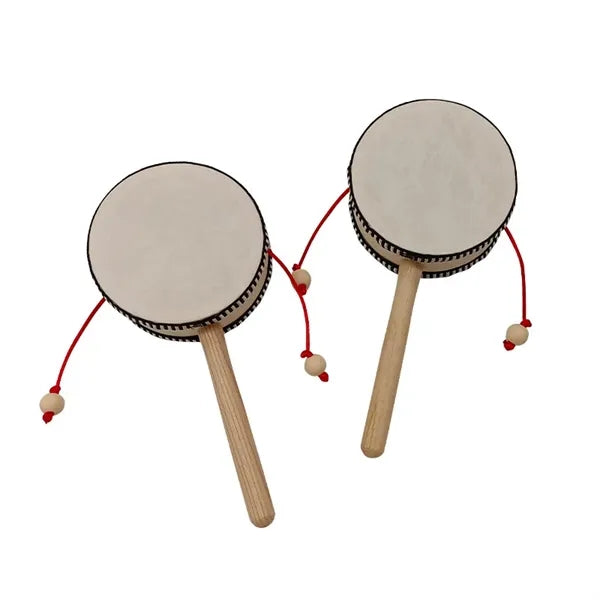 Drum-Shaped Rattle