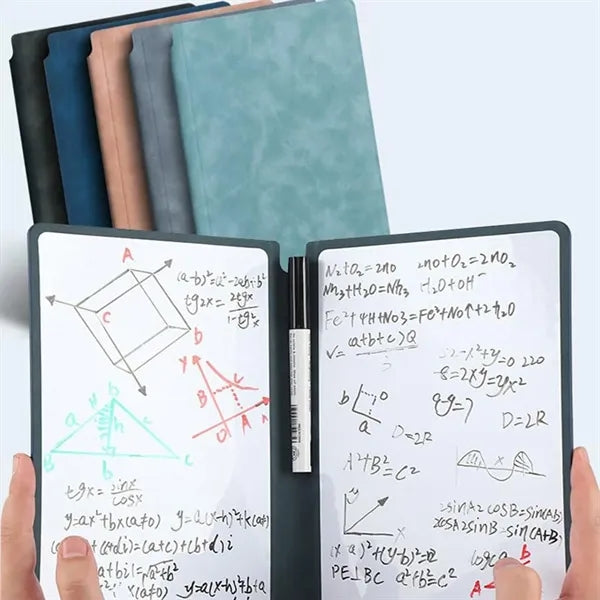 Size Whiteboard Notebook Erasable Meeting Office Home wipe
