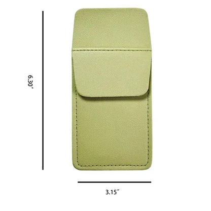 Pocket Faux Leather Pen Holder Pouch Multipurpose Saver