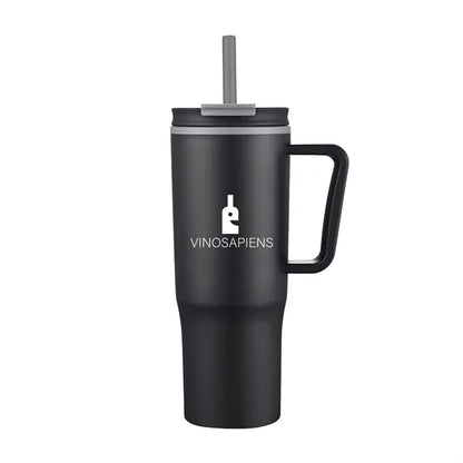 30 oz Travel Tumbler with Straw
