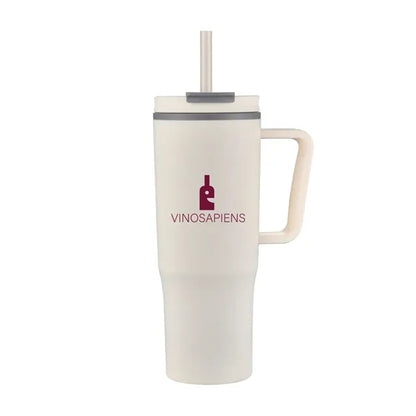 30 oz Travel Tumbler with Straw