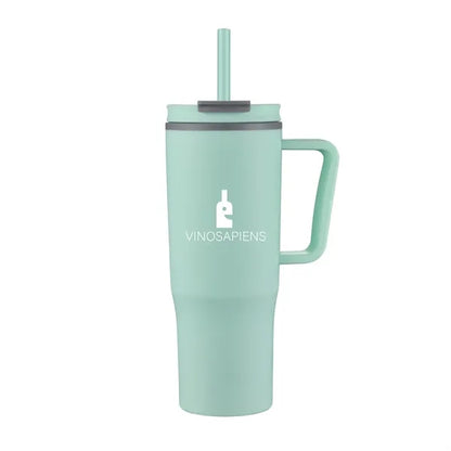 30 oz Travel Tumbler with Straw