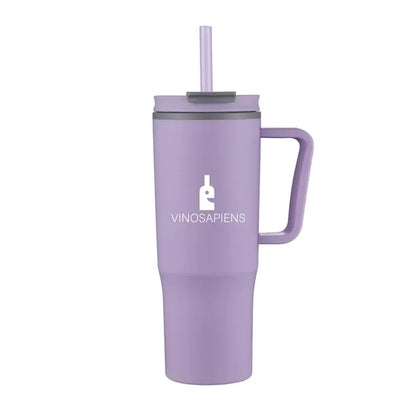 30 oz Travel Tumbler with Straw