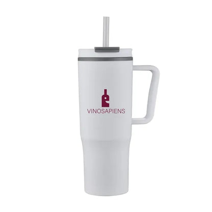 30 oz Travel Tumbler with Straw