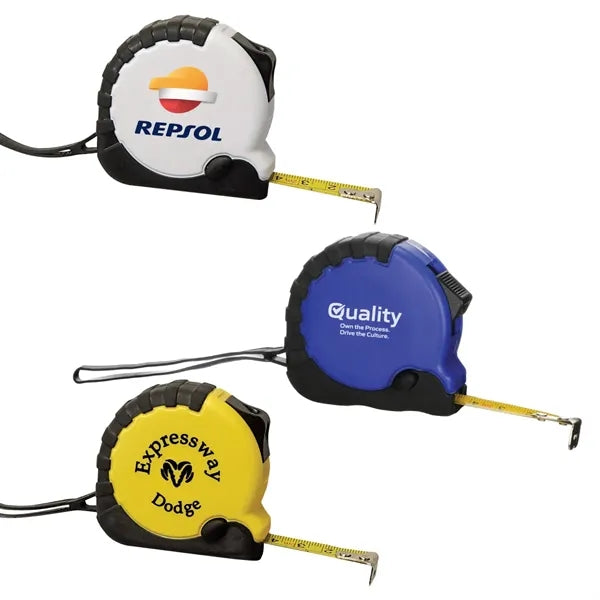 Heavy Duty Tape Measure With Rubber Trim