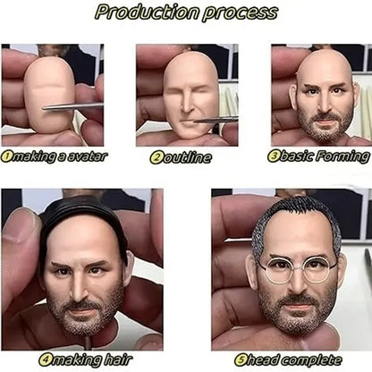 Fully Customizable 6 inch Clay Bobblehead