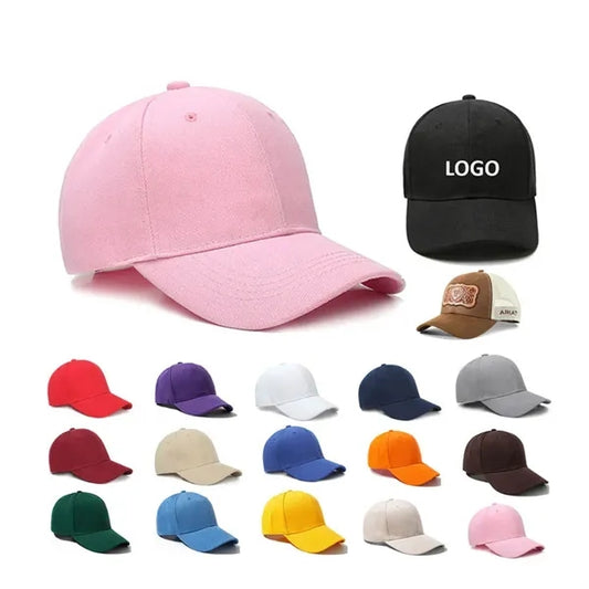 Solid Colour Hats Custom  Baseball Cap