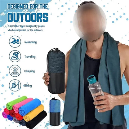 Microfiber Travel Camping Sports Quick Dry Towel