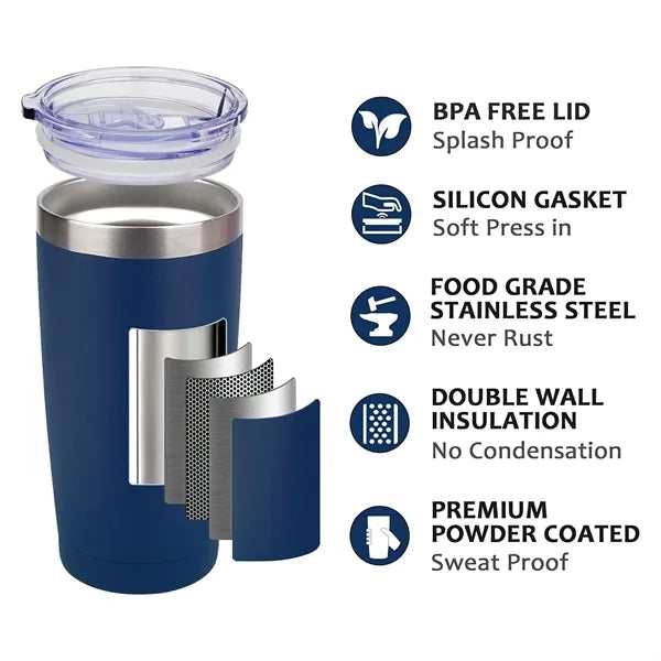 20oz Tumbler with Sliding Lid