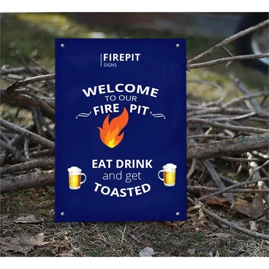 Firepit Signs (1ft x 1ft/sqft)