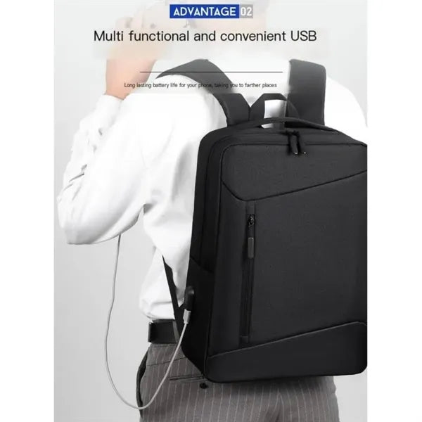 16 Inch Laptop Backpack with USB Charging Port