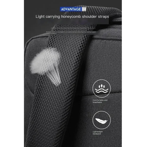 16 Inch Laptop Backpack with USB Charging Port