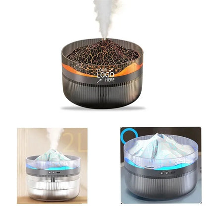 Rechargeable Volcano Bedroom Desktop Air Diffuser Humidifier