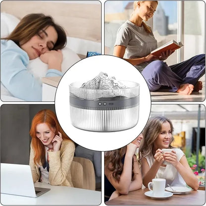 Rechargeable Volcano Bedroom Desktop Air Diffuser Humidifier