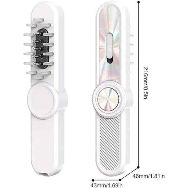 2 in 1 Electric Hair Oil Applicator Scalp Massager Comb