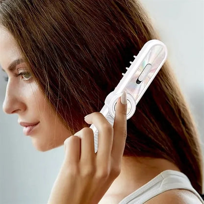 2 in 1 Electric Hair Oil Applicator Scalp Massager Comb