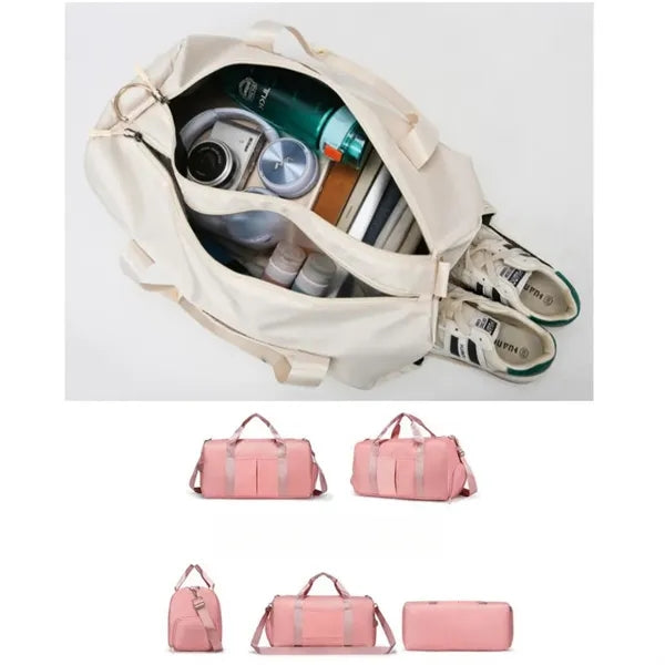 Travel Bag With Shoe Compartment