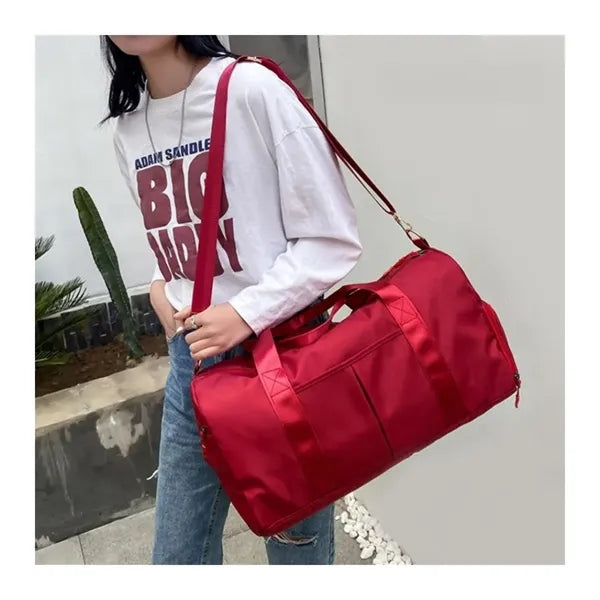 Travel Bag With Shoe Compartment