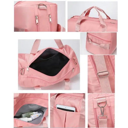 Travel Bag With Shoe Compartment