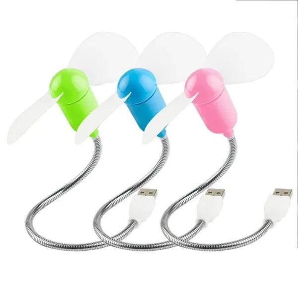 Small USB Fan With Cool Message Display