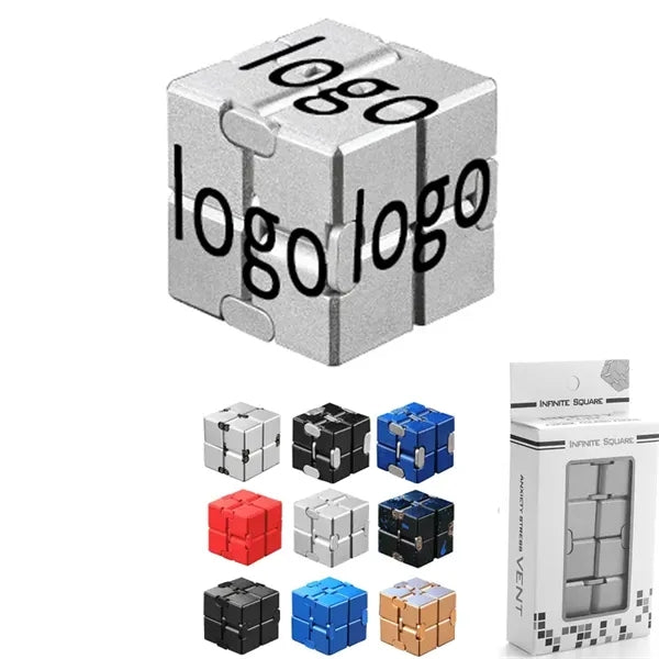 Metal Infinity Fidget Cube for Stress Relief and ADHD