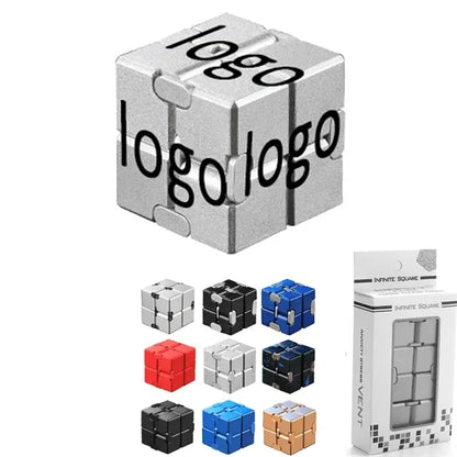 Metal Infinity Fidget Cube for Stress Relief and ADHD