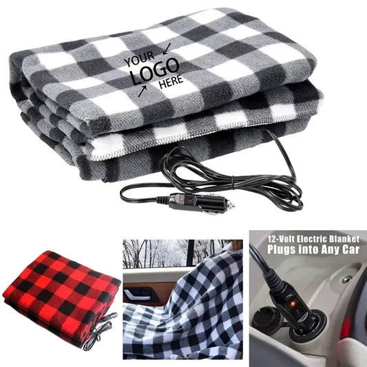 12 Volt Electric Heated Blanket for Car Truck SUV or RV