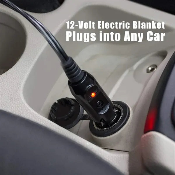12 Volt Electric Heated Blanket for Car Truck SUV or RV