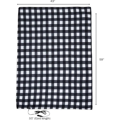 12 Volt Electric Heated Blanket for Car Truck SUV or RV